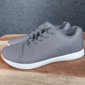 Nobull Trainers Super Fabric Unisex Grey Mens 8 Womens 9.5 Gym Running Shoes